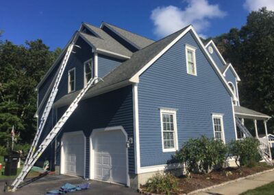 exterior painting wrentham 3